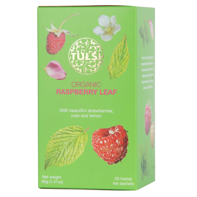 Tulsi Raspberry leaf tea Ø (20 breve)