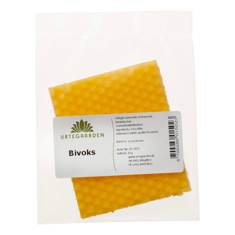 Urtegaarden Bivoks - 100 g.