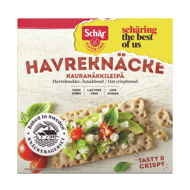 Schär Havreknækbrød Glutenfri (215 g)