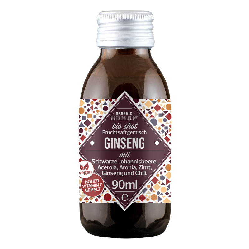 Organic Human Ginseng shot
 (90 ml)