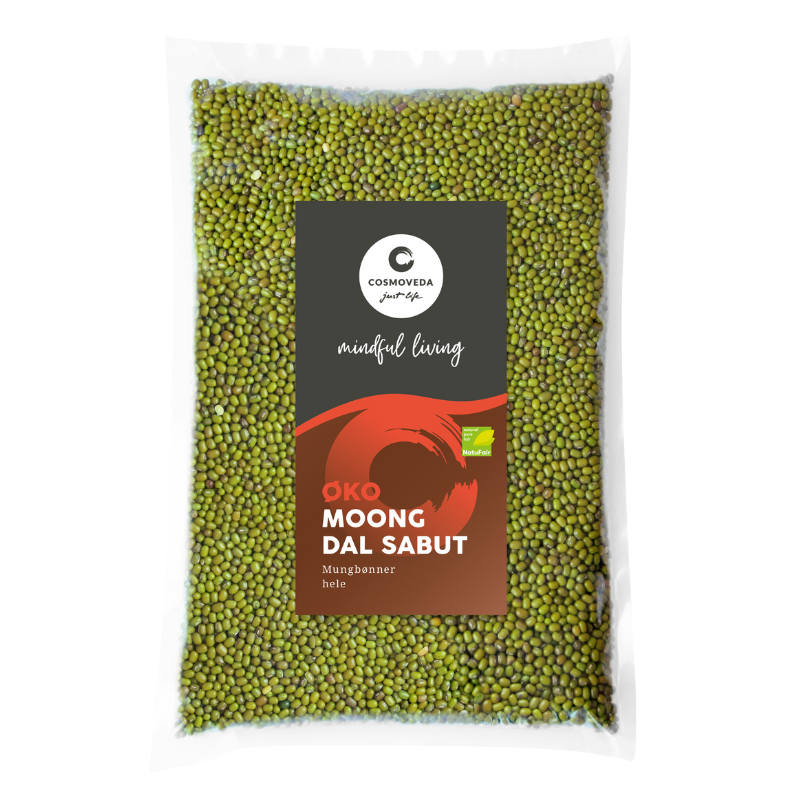 Cosmoveda Mungbønner hele Ø - 1 kg.