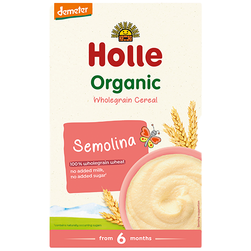 Holle Demeter Fuldkornsgrød Med Semulje Ø (250 g) Holle Demeter Fuldkornsgrød Med Semulje Ø (250 g)