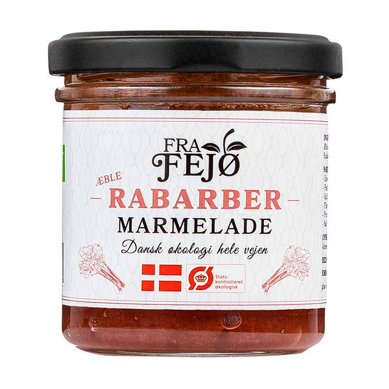 Fra Fejø Marmelade m. Rabarber/Æble Ø (150 g)
