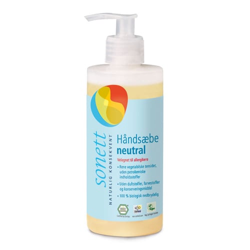 Sonett Håndsæbe Fl. Neutral - 300 ml