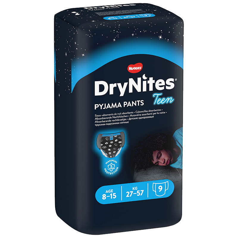 Huggies DryNites 8-13 År Boy (9 stk)