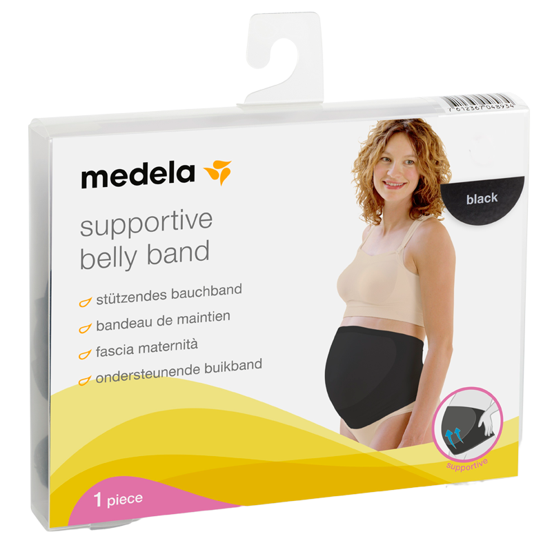 Medela Graviditetsbælte Sort - S - 1 stk
