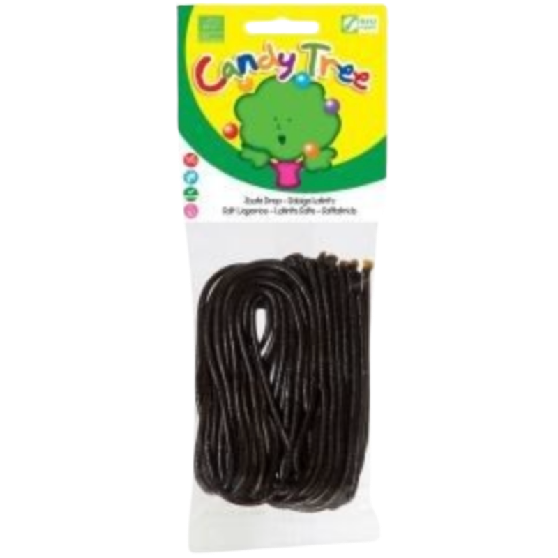 Candy Tree Snørebånd Salt Lakrids Glutenfri Ø (100 g)