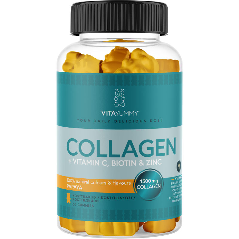 VitaYummy Collagen Papaya (60 stk)
