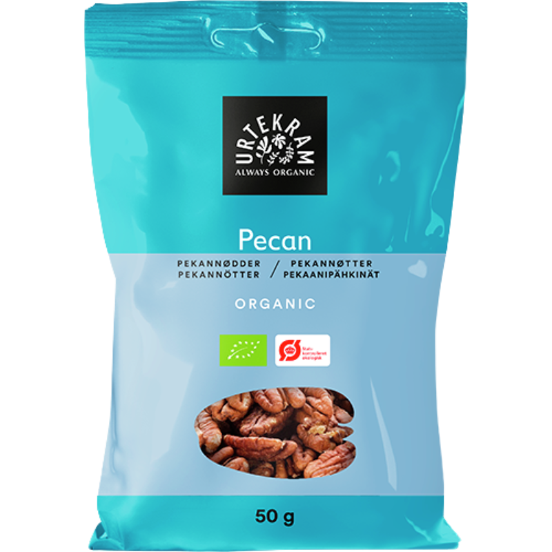 Urtekram Pekannødder Ø - 50 g.
