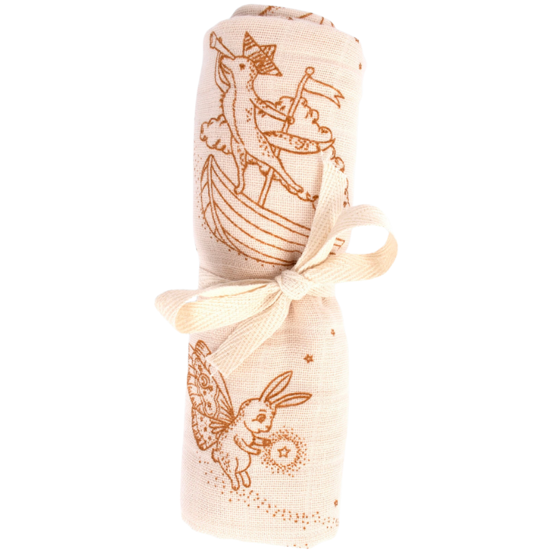 Filibabba Stofble GOTS Dreamy Adventurers (1 stk)