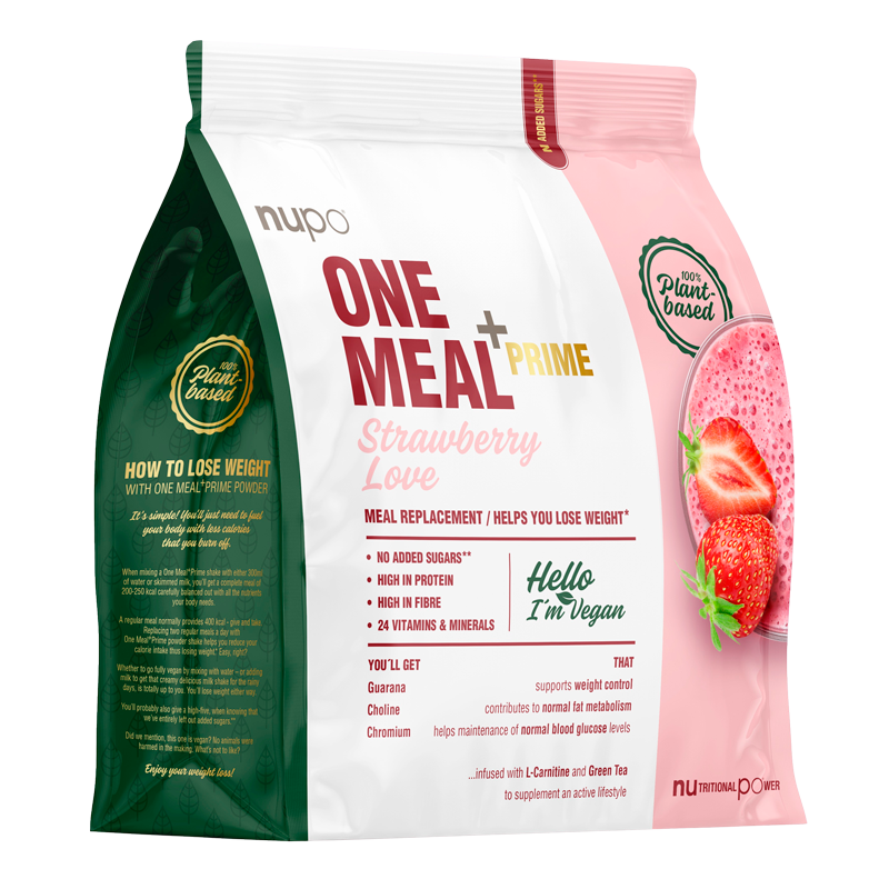 Nupo One Meal +Prime Strawberry Love Vegan (360 g)