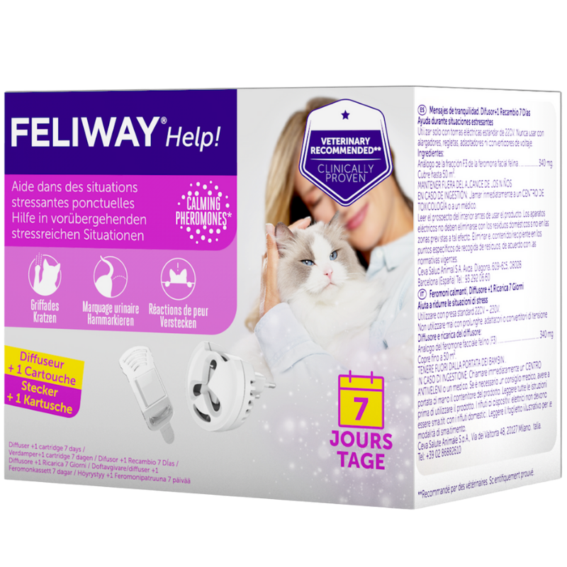 Feliway Help Diffuser 1 Uge (1 stk)