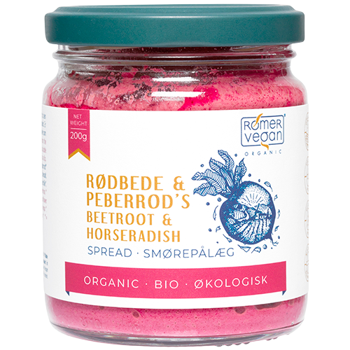 Rømer Smørepålæg Rødbede & Peberrod Spread Ø (200 g)