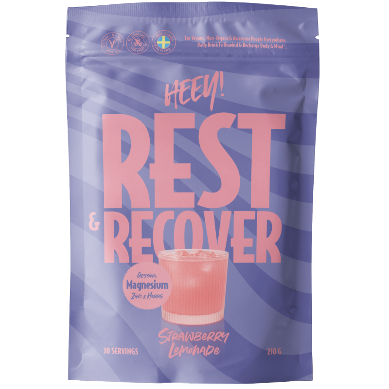 Heey! Rest & Recover + Magnesium Strawberry Lemonade (210 g)