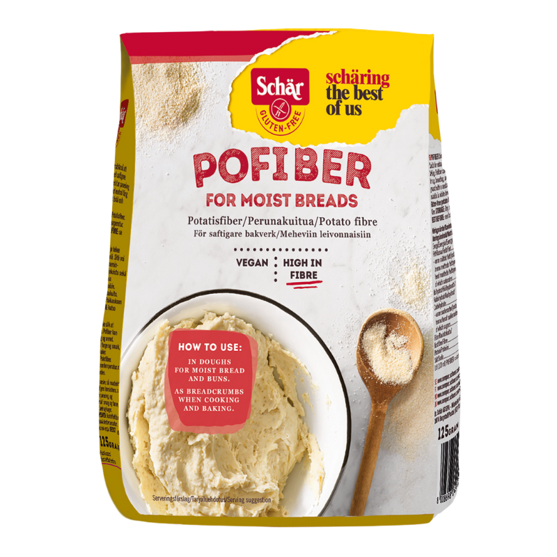 Schär Pofiber Glutenfri (125 g)