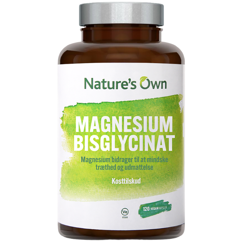Natures Own Magnesium Bisglycinat (120 kaps)