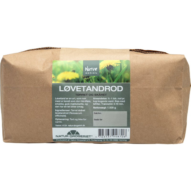 Natur Drogeriet Løvetandrod - 1000 g.