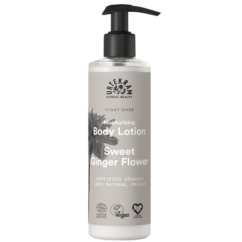 Urtekram Sweet Ginger Flower Body Lotion (245 ml)