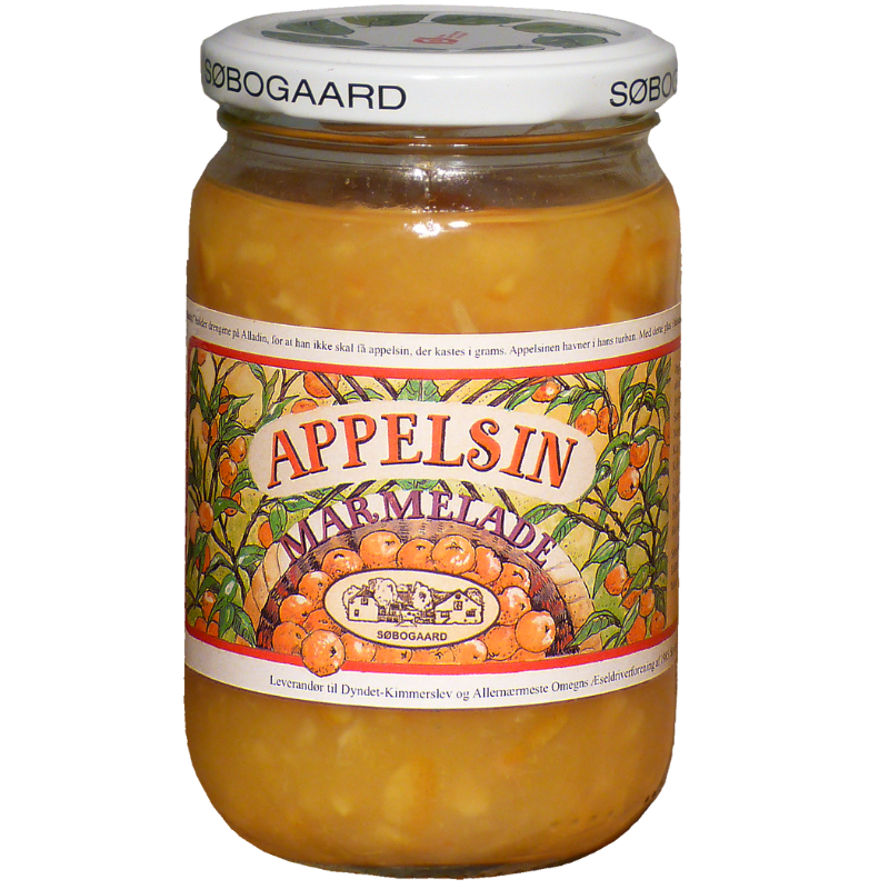 Søbogaard Appelsin Marmelade Ø (400 g)