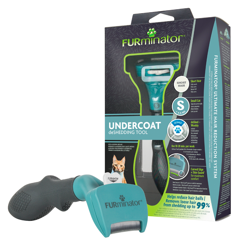 FURminator Deshedding Børste Til Små Katte Kort Pels - 1 stk. FURminator Deshedding Børste Til Små Katte Kort Pels - 1 stk.