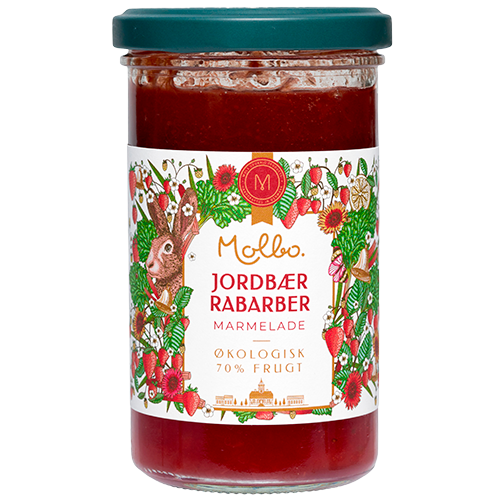 Rømer Jordbær & Rabarber Marmelade Ø (290 g)