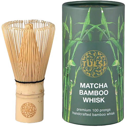 Tulsi Matcha Piskeris I Bambus (1 stk)