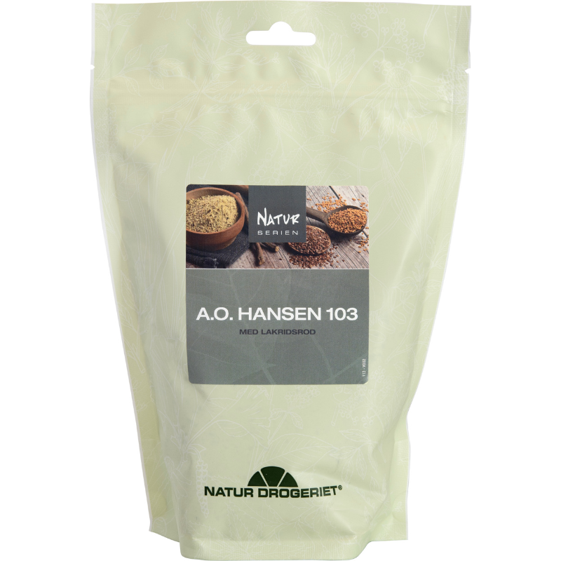 Natur Drogeriet A.O.Hansen 103 m/lakridsrod (400 g)