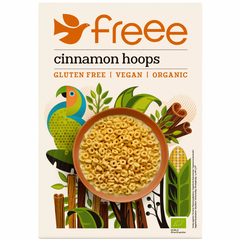 Doves Freee Cinnamon Hoops Glutenfri Ø (300 g)