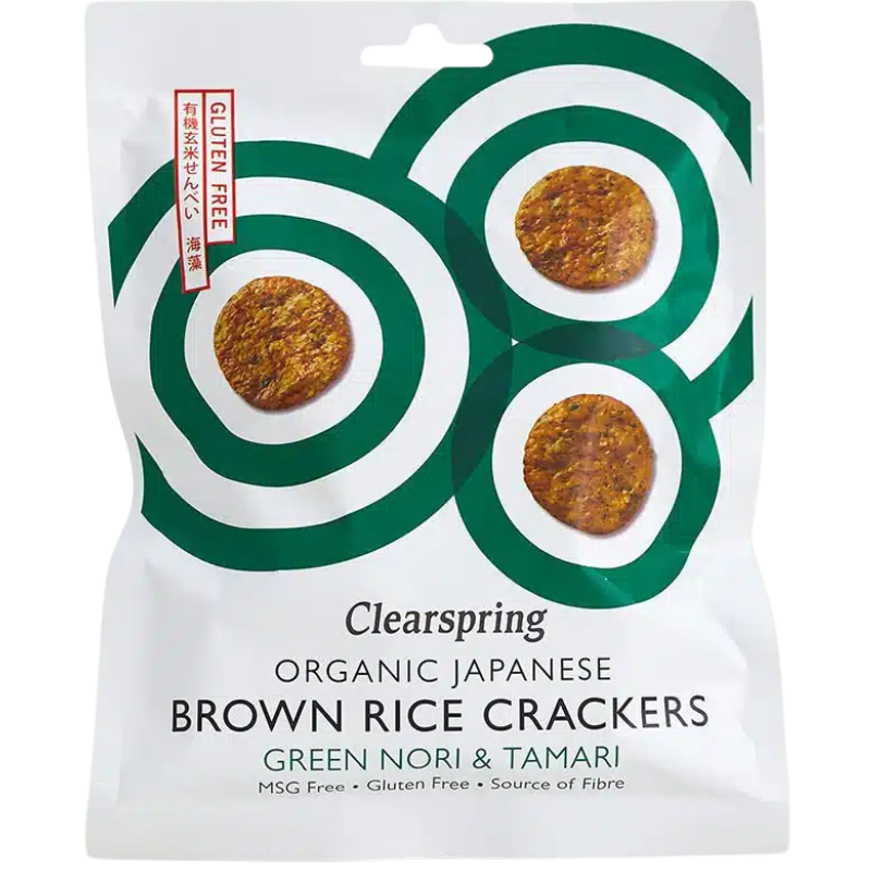 Clearspring Rice Cracker Nori Tang & Tamari Ø (40 g)