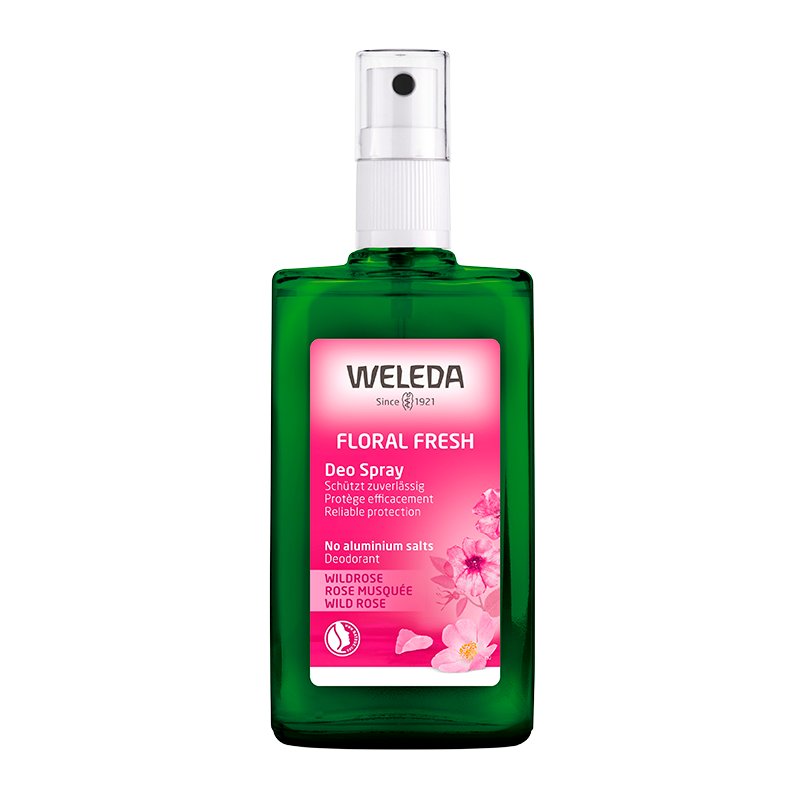 Weleda Floral Fresh Deo Wild Rose Spray  - 100 ml.
