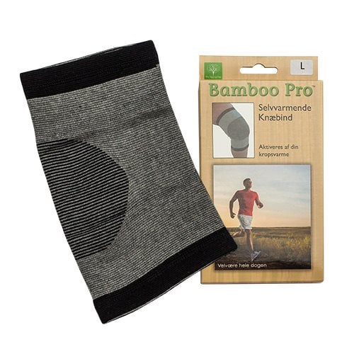 Bamboo Pro Knæbind, Str. L selvvarmende