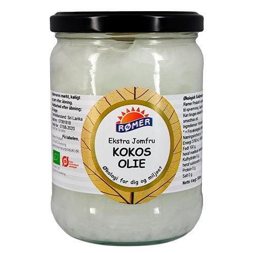 Rømer Kokosolie Ekstra Jomfru Koldpresset Ø - 500 ml