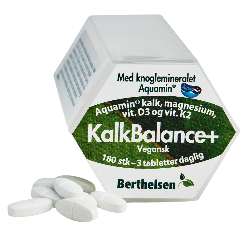 Berthelsen KalkBalance+ Vegetabilsk - 180 tabs.