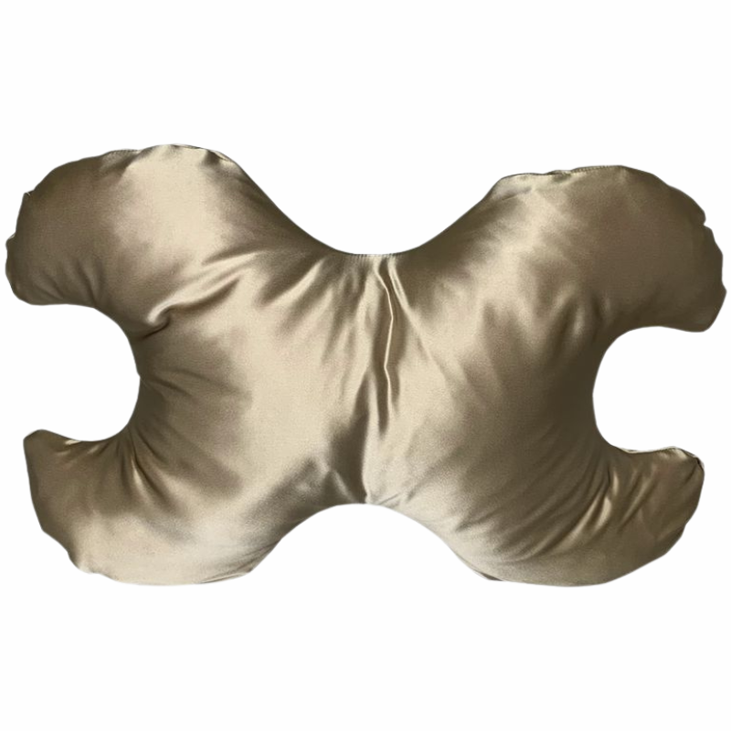 Save My Face Le Grand Stor Pude M. 100% Silkebetræk Bronze (1 stk)