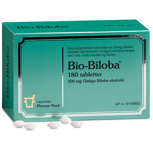 Pharma Nord Bio-Biloba - 180 tabs.