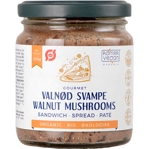Rømer Sandwichspread m/ Valnød & Svampe Ø (200 g)