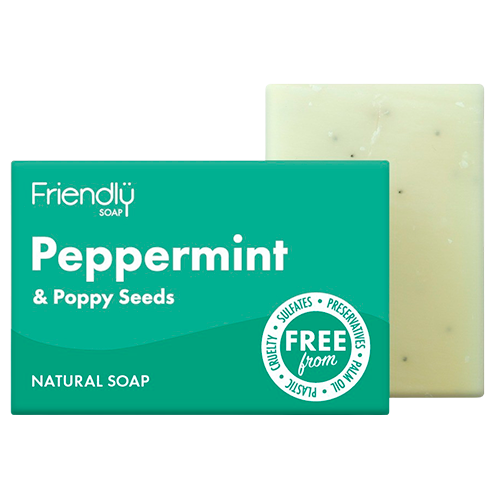 Friendly Sæbebar Pebermynte & Birkes (95 g)