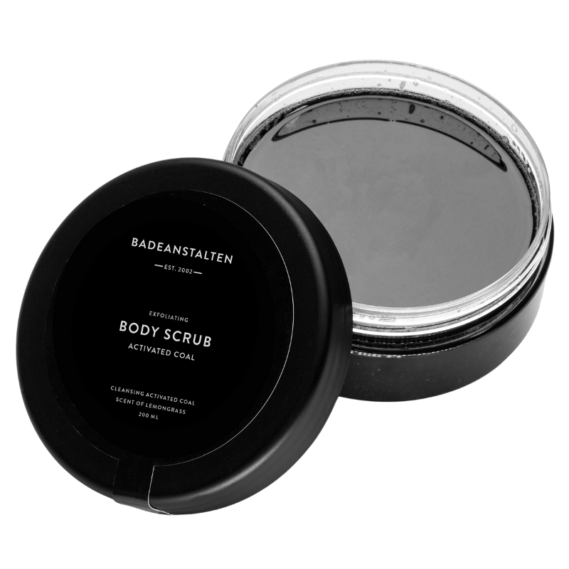 Badeanstalten Bodyscrub Aktivt Kul - 200 ml