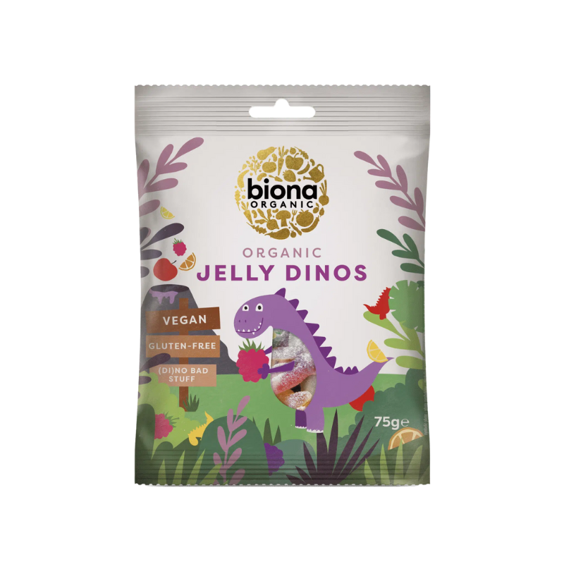 Biona Vingummi Dinosaurer Ø (75 g)
