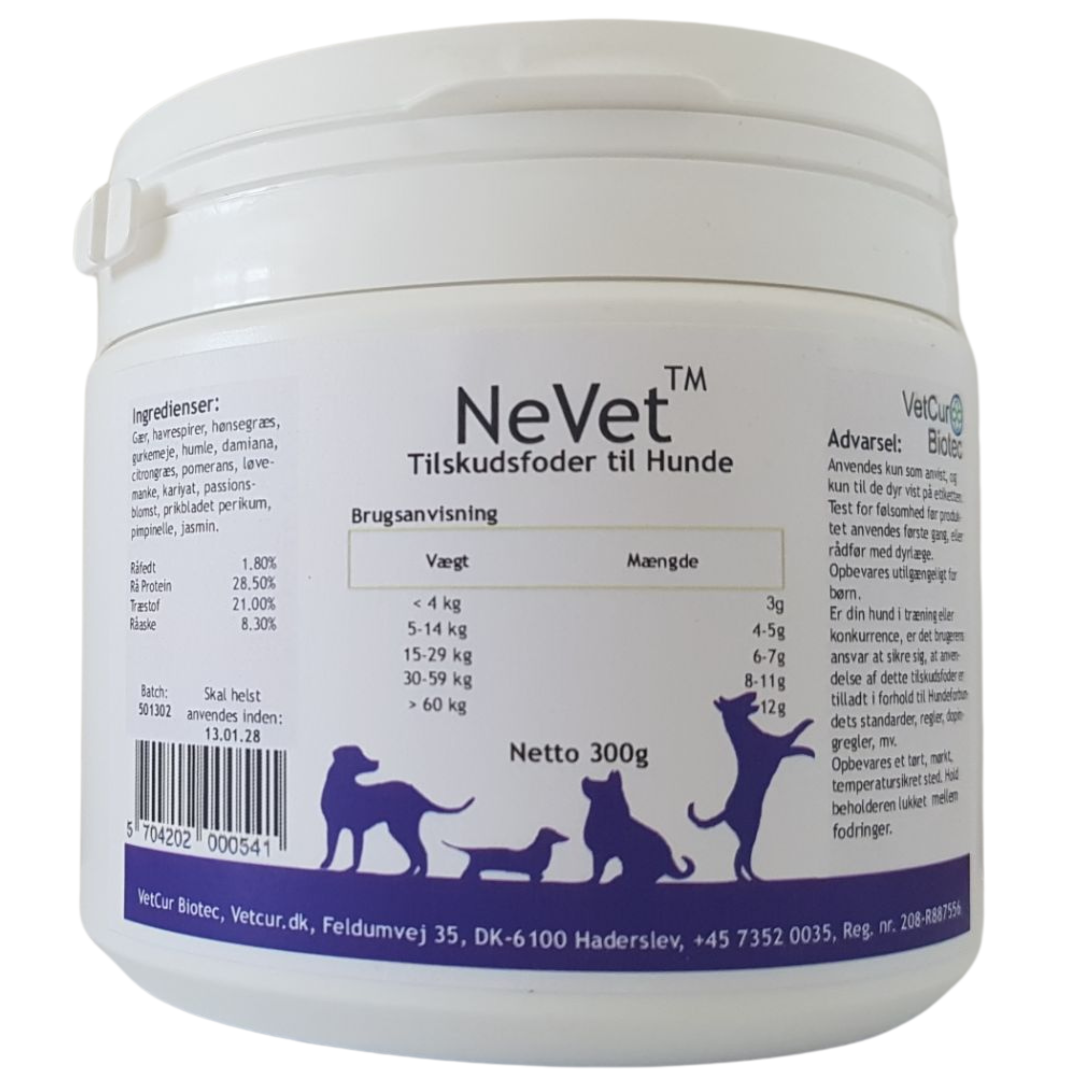 Vetcur NeVet Hund (300 g)