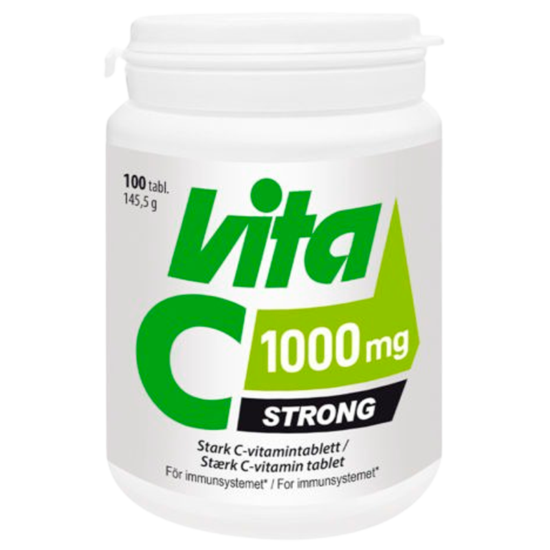 Vita C Stærk C-vitamintablet (100 tab)