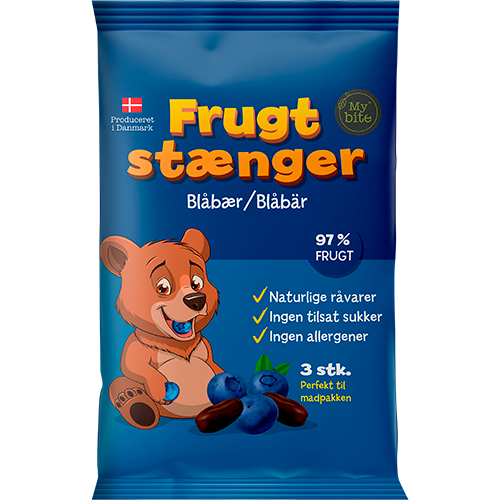 MyBite Frugtstænger Blåbær (60 g)