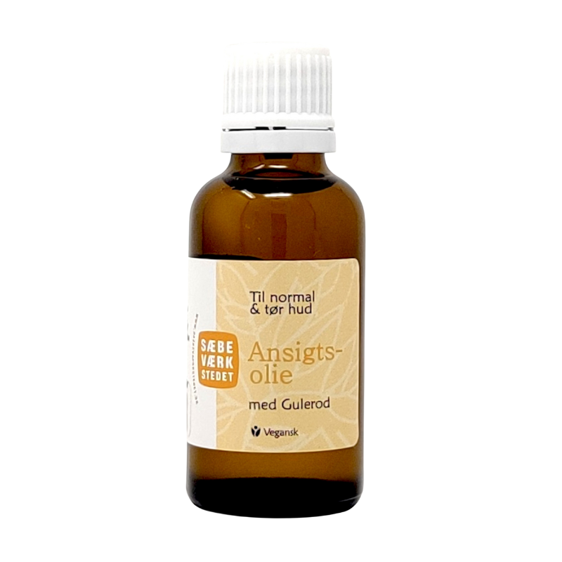 Sæbeværkstedet Ansigtsolie m. Gulerod - 30 ml