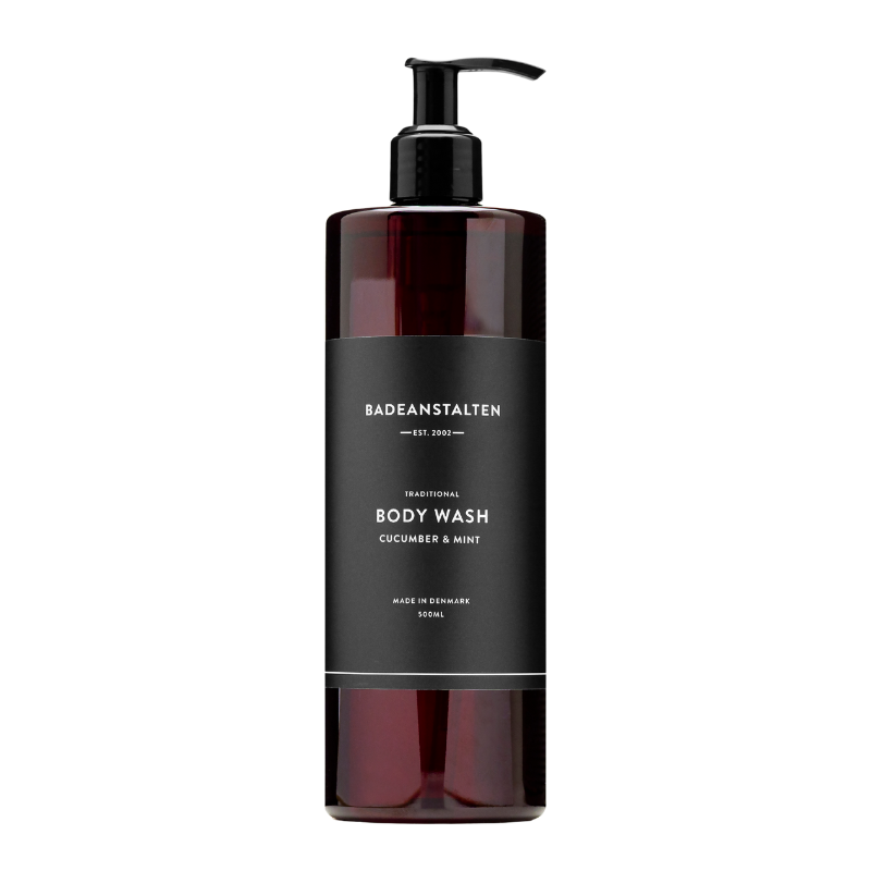 Badeanstalten Body Wash m. agurk og mynte - 500 ml.
