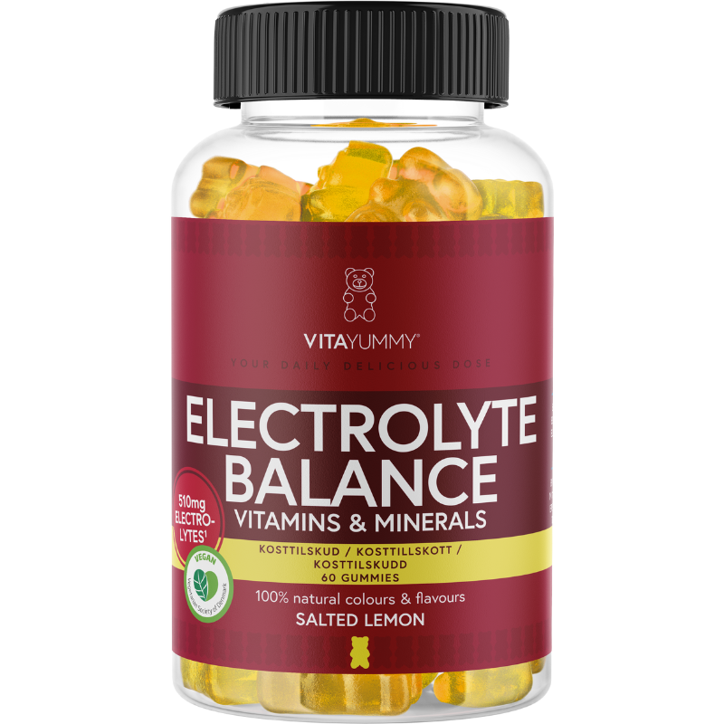 VitaYummy Electrolyte Balance Salted Lemon (60 stk)