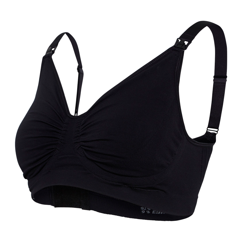 Carriwell Graviditets & Amme BH Med Carri-Gel Støtte Sort - Small - 1 stk