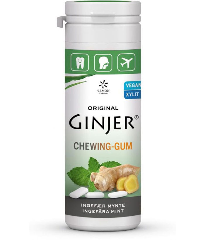 Lime Pharma GINJER® Ingefær MYNTE Tyggegummi (30 g)