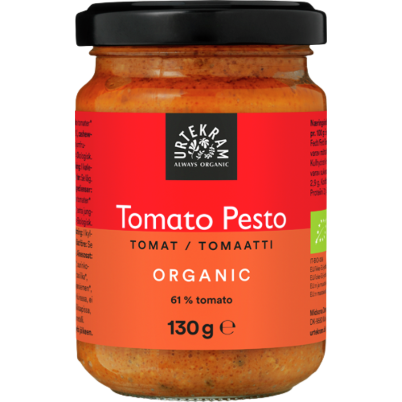 Urtekram Rød Pesto Ø - 130 g