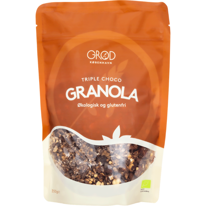 Grød Copenhagen Triple Choco Granola Glutenfri Ø (350 g)