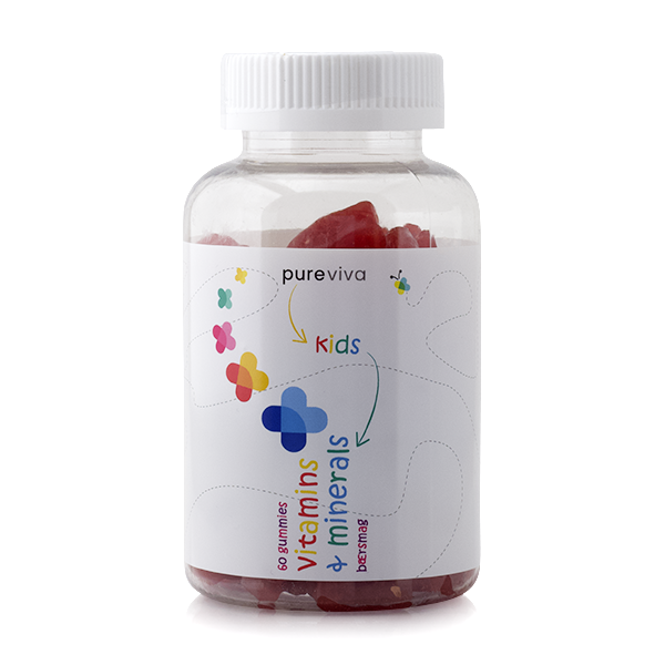 Pureviva Kid's Vitamins & Minerals - 60 gummies